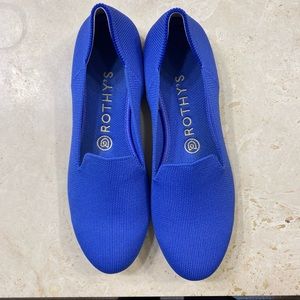Rothys The Loafer in Cornflower Blue